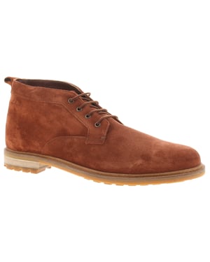 Clarks Mens Desert Boots Foxwell Mid British Lace Up tan