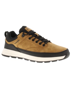 Wrangler Mens Casual Shoes Timo Lace Up tan