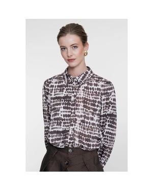 Geisha 63696-20 775 blouse brown/sand