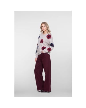 Geisha 61500-10 480 jeans wide burgundy