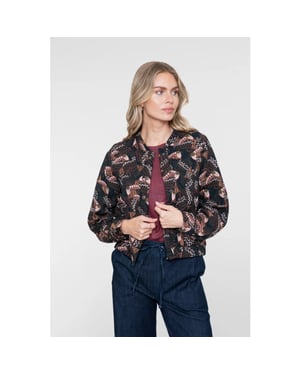 Geisha 65604-20 999 jacket black/coral