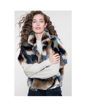 Geisha 65608-20 735 jacket camel/mint