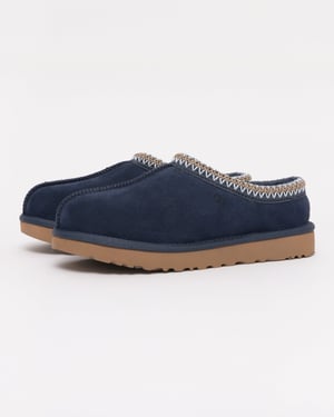 Logo Detail Slippers in Navy