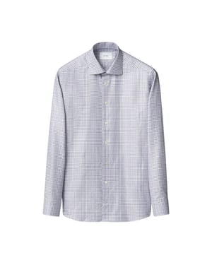 Eton Bold check king twill shirt lange mouw overhemden 100015806