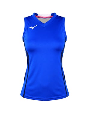 Mizuno Wom Hex Rect Womens Blue Vest