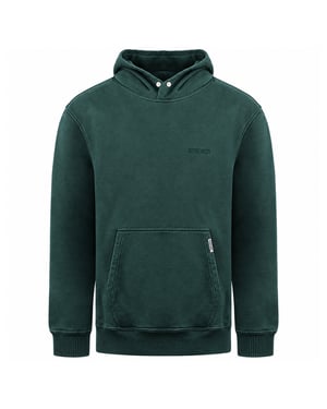Represent Blank Mens Vintage Green Hoodie