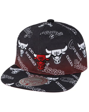 Mitchell & Ness NBA Chicago Bulls Destination Leisure Black Cap