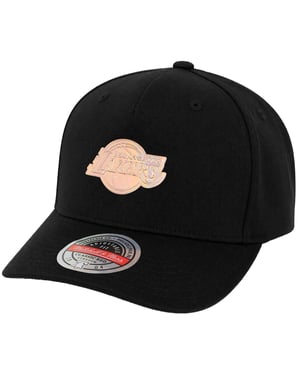 Mitchell & Ness NBA Los Angeles Lakers Wool Solid Black Cap