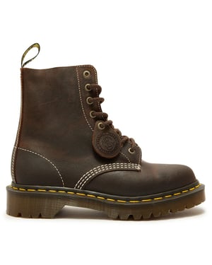 Dr Martens 1460 Wax Commander Leather Lace-Up Stövlar