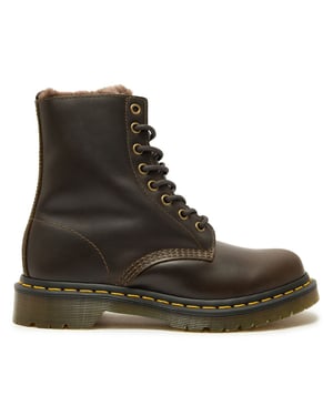 Dr Martens 1460 Serena Faux Fur-lined Leather Boots