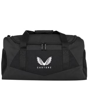 Castore Logo Black Duffle Bag