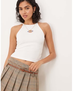 Dickies kedjesjö väst i vitt