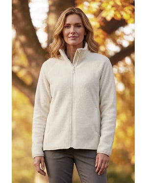 Full Zip Sherpa Fleece Jacket