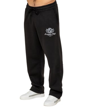 Enzo | Mens Printed Open Hem Joggers