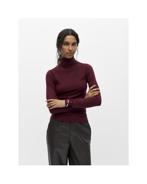 Object Objthess l/s rollneck knit pullover