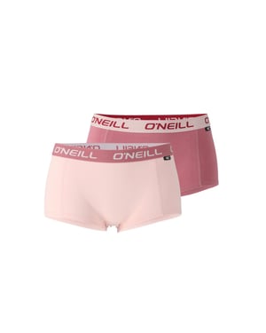O'Neill Boxershort dames 2-pack effen licht/