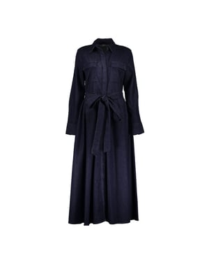 Geisha dress long 67500-10 880 dark blue