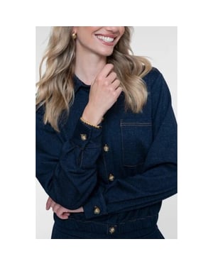 Geisha 63671-20 625 blouse blue