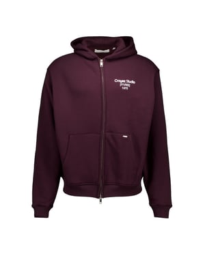 Croyez Homme Studio damaged zip cra50026033