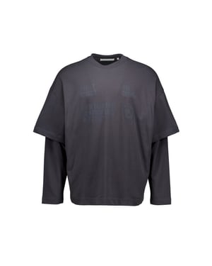 Croyez Homme Showroom double sleeve t-shirts crb50026011