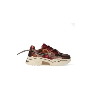 DWRS Label Sneakers jupiter donker / bordeaux rood