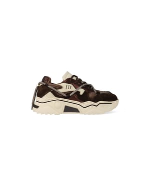 DWRS Label Sneakers jupiter corduroy donker / off white