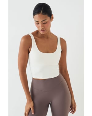 DSGN Studio Soft Luxe Square Neck Longline Sports Bra