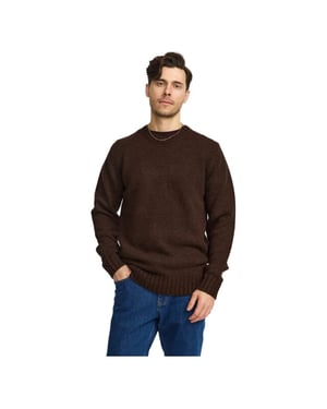 Revolution Knit pull darkbrown