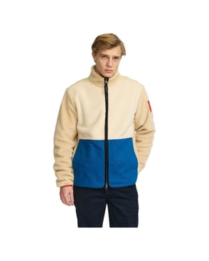 Revolution Blocked teddy jacket