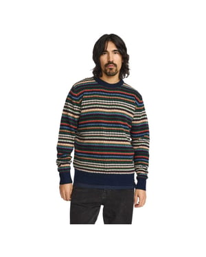 Revolution Knit pull blue & multi collor