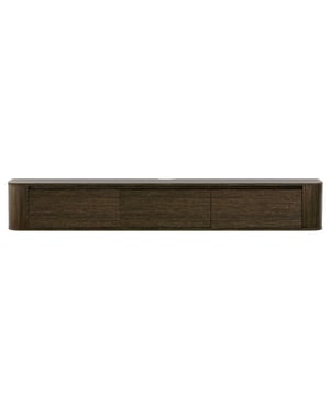 Home67 Tv dressoir kenzo walnoot 200 cm