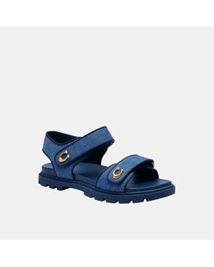 Brynn Denim Sandal