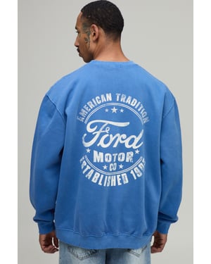 Oversized Ford License Washed Sweatshirt