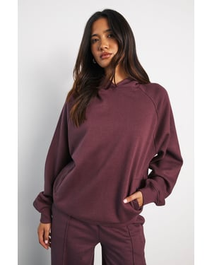 Raglan Seam Oversized Hoodie
