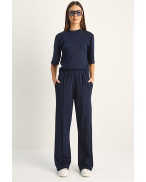 Cotton-Lycra Two-Piece Co-ord Set
