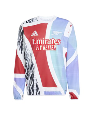 Men's adidas Pre Match Drill Top 2024 2025 Adults in Better Scarlet