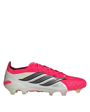 Men's adidas Predator Elite Firm Ground Football Boots in Red/Blk/White
