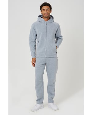 Light Grey Zip Through Hoodie & Jogger Co-Ord