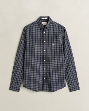 Regular Fit Long Sleeve Logo Detail Shirt