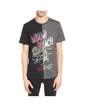 DIESEL T JOE NG Mens T shirts Crew Neck Graphic Print Casual Cotton Summer Tee