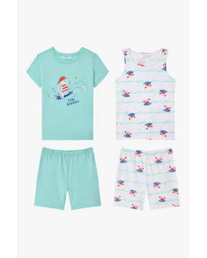 Boys Surf Buddies 2in1 PJ Set