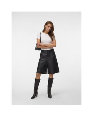 Vero Moda Vmcaia coated nw long shorts noos
