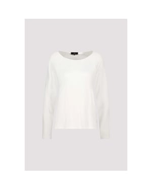 Monari basic long-sleeve shirt 810029 102 off-white