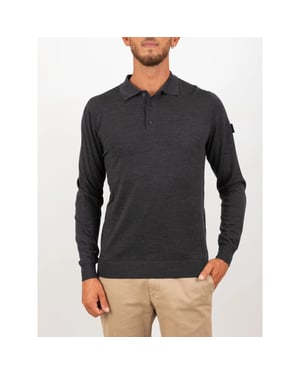 Peuterey Longsleeve polo melos rws 01 dark