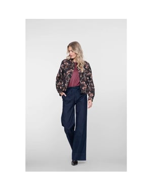 Geisha 61518-10 880 jeans wide dark blue denim