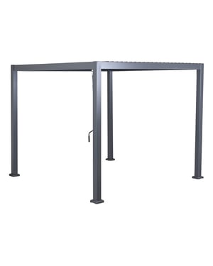 Garden Impressions Ryan pergola met lamellendak 300 x 300 cm -