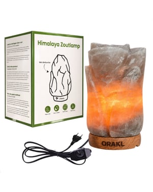 Orakl Dimbare himalaya zoutlamp lotus 2-4 kg