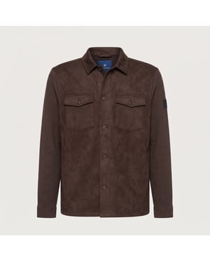 Blue Industry 2-tone overshirt |
