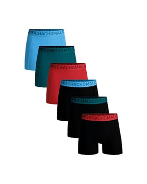 Muchachomalo Heren 6-pack boxershorts microfiber