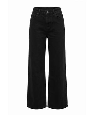 TRENDYOLMİLLA Dames Zwart Effen Normale taille Jeans